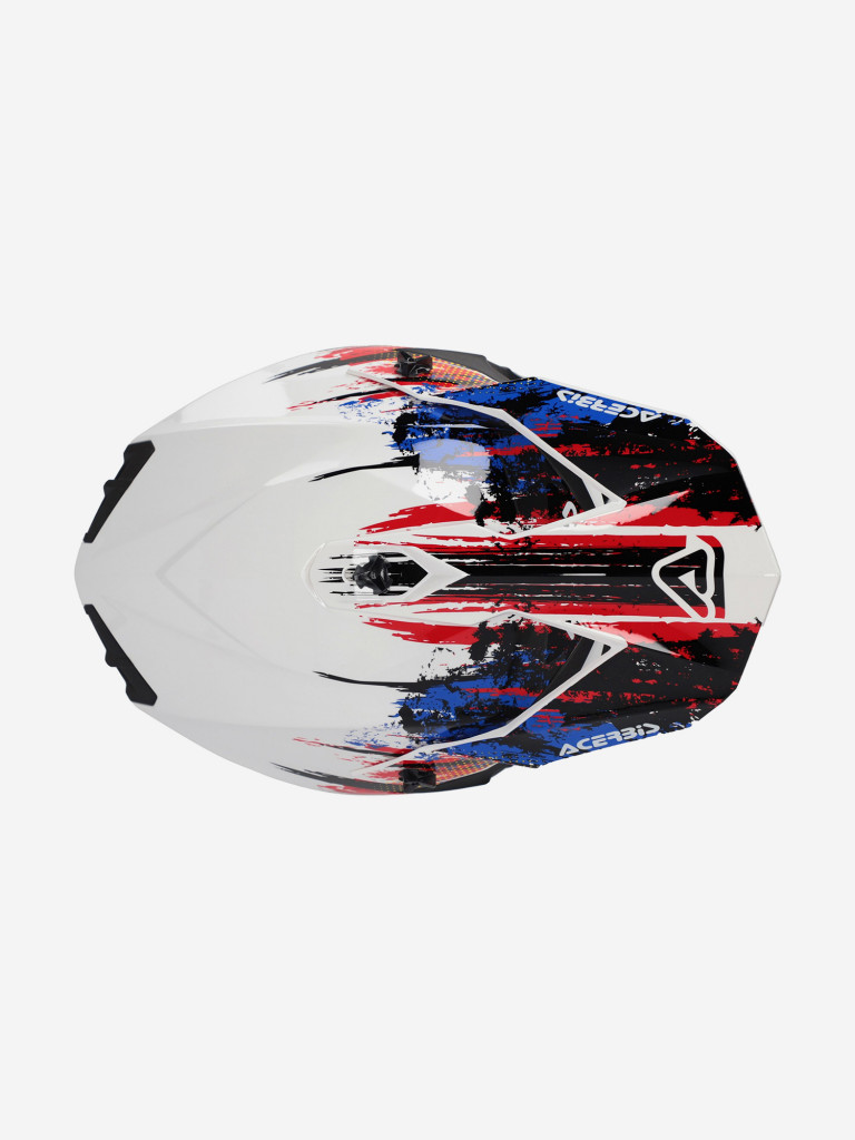 Мотошлем Кроссовый взрослый Acerbis LINEAR 22-06 White/Blue/Red