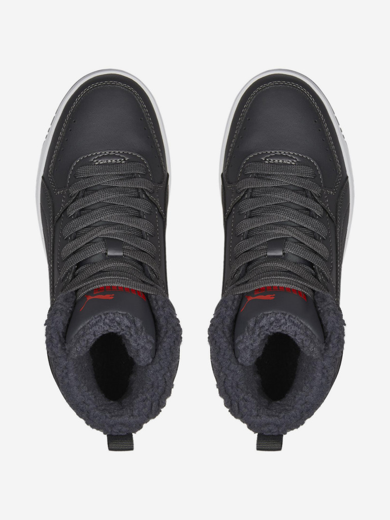 Кеды утепленные для мальчиков PUMA Rebound Joy Fur Jr