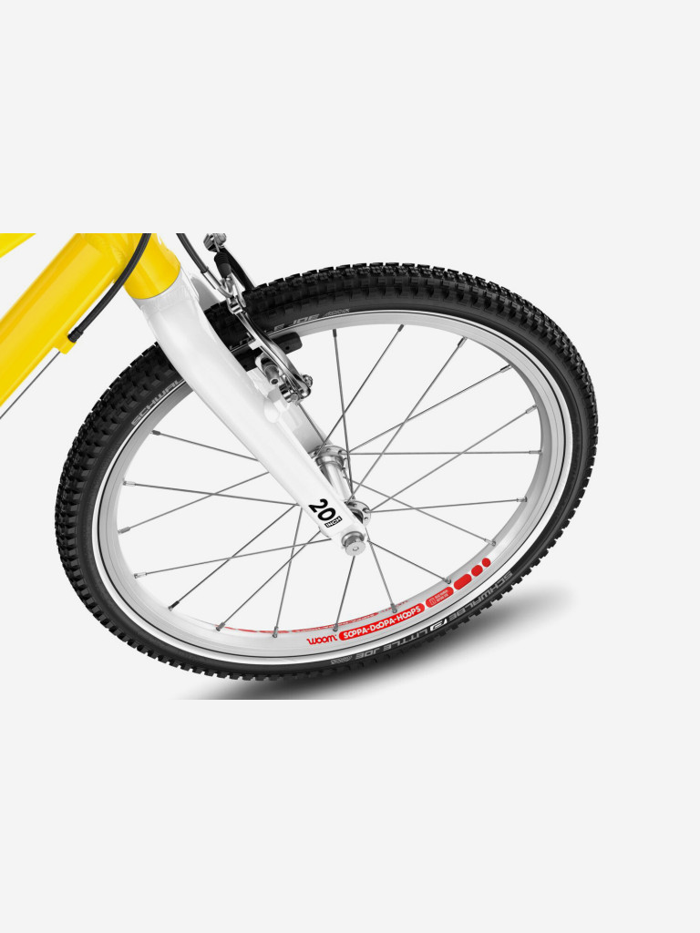 Велосипед детский Woom go 4 vibrant yellow 20"