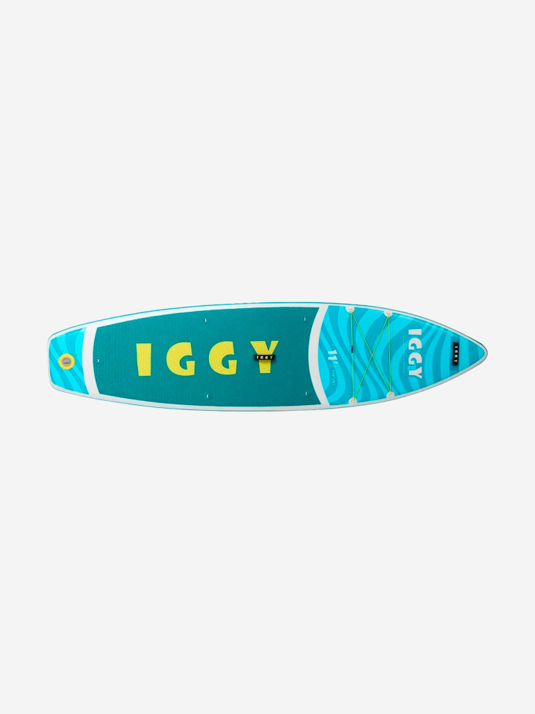 Сапборд надувной Iggy 11х34х6 Green, 335x86x15 см