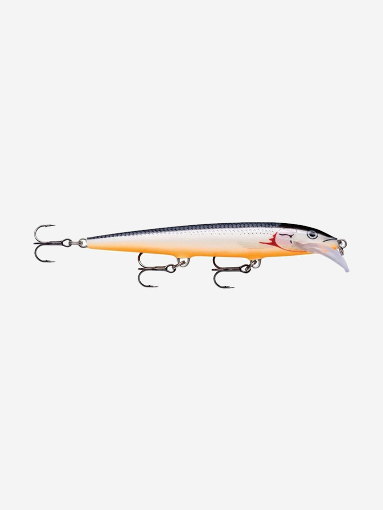 Воблер для рыбалки RAPALA Scatter Rap Minnow 11, 11см, 6гр, цвет SSH, плавающий