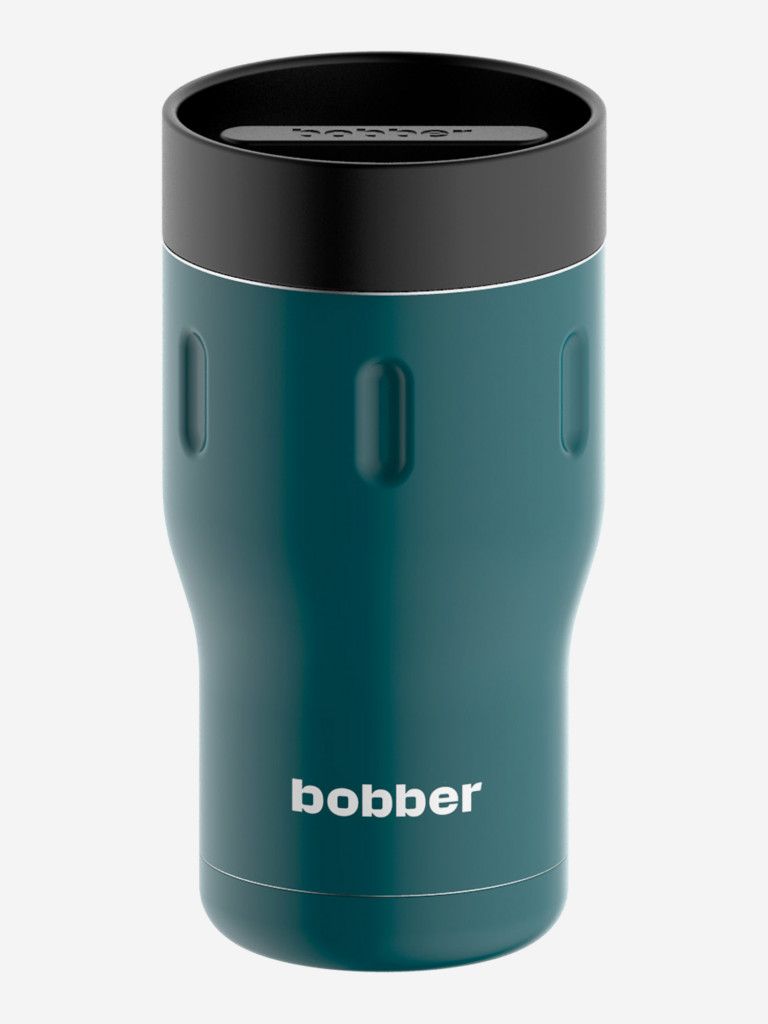 Термокружка вакуумная BOBBER Tumbler 350 мл, крышка 360, тепло до 6 часов, темно-бирюзовый