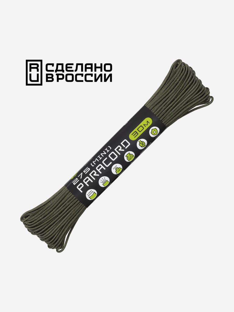 Паракорд 275 (мини) CORD nylon 30м RUS (khaki)
