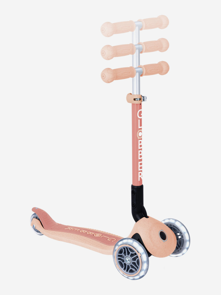 Самокат Globber JUNIOR FOLDABLE LIGHTS ECOLOGIC