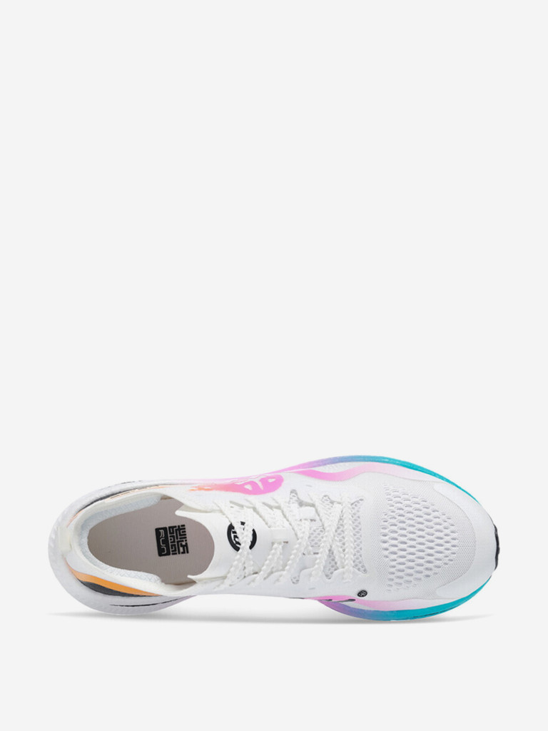Кроссовки BMAI Carbon FLY Mid Top Running Shoes Men's Blue Pink White