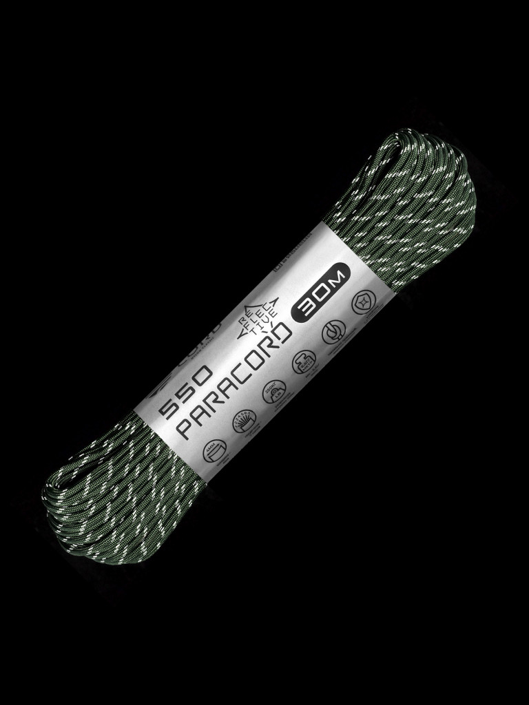 Паракорд 550 CORD nylon 30м RUS световозвращающий (hunter)