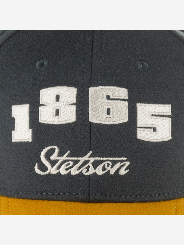 Бейсболка STETSON 7725107 BASEBALL CAP RETRO NUMBERS (серый)