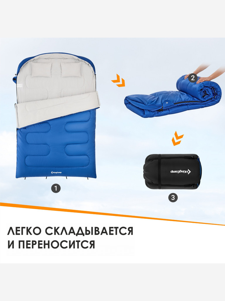 Спальный мешок King Camp ROSA 350D -14°C