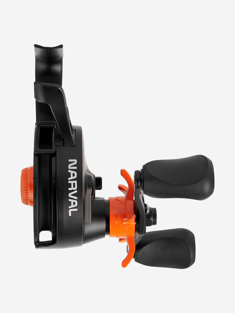 Зимняя катушка Narval Frost Black Ice 2.5:1 3+1BB #Black/Orange
