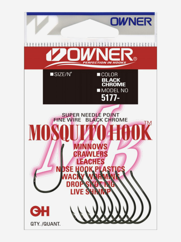 Крючок OWNER Mosquito Hook BC №6 10шт