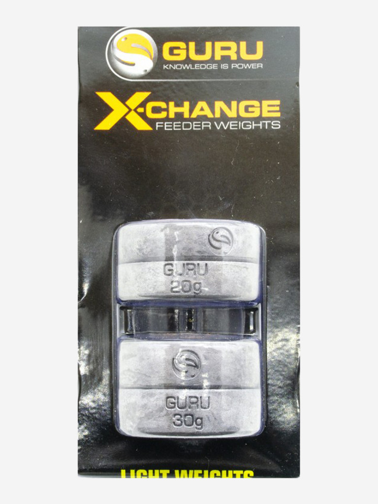 Сменный груз для кормушки GURU X-Change Distance Feeder Weights Light 20г+30г