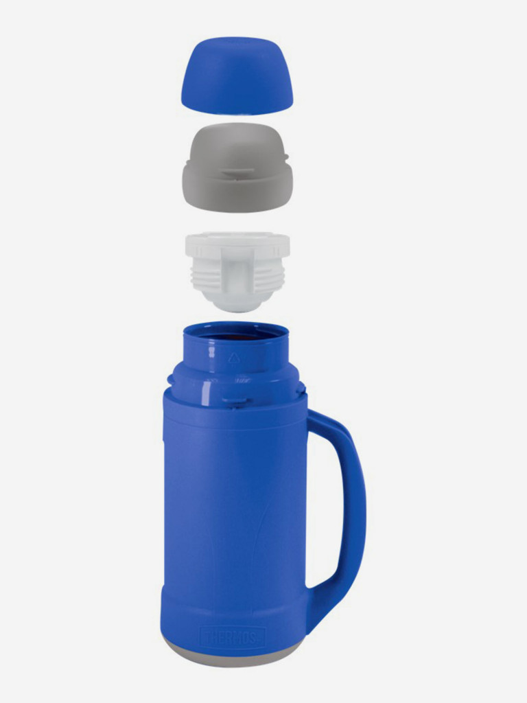 Термос THERMOS 36-1000 BL, стеклянная колба, 1 л