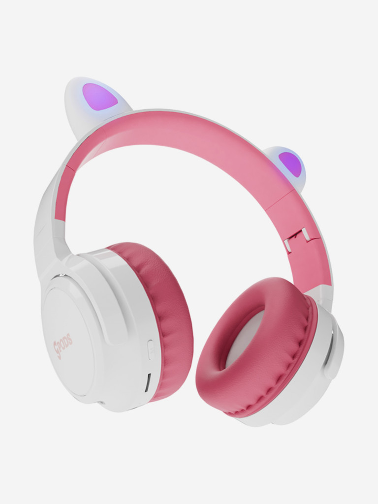 Беспроводные детские Bluetooth-наушники с микрофоном CGPods Cat, CaseGuru