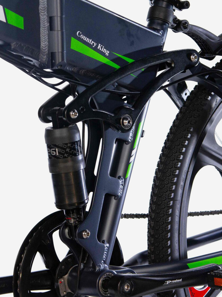 Электровелосипед E-motions' Country King 500W, скланой, цвет графит