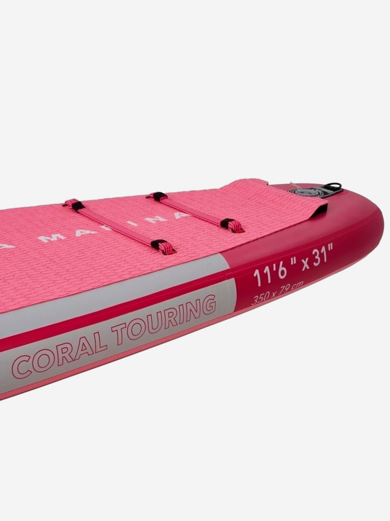 Сапборд надувной Aqua Marina Coral Touring (Raspberry) 11.6x31 2025, 350x79x15 см