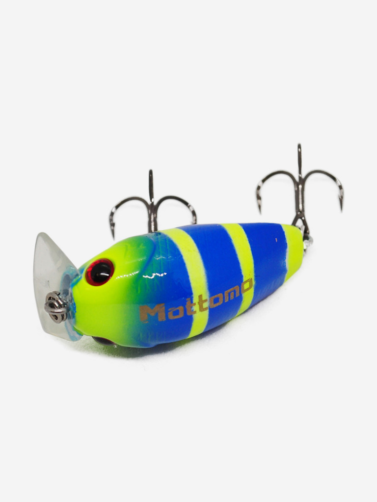 Воблер Mottomo Chubber SSR 35F 3,5g Blue Chartreuse