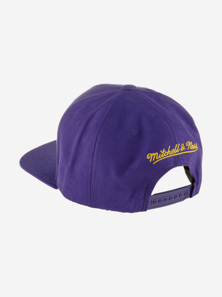 Бейсболка с прямым козырьком MITCHELL NESS HHSS7359-LALYYPPPPURP Los Angeles Lakers NBA (фиолетовый)