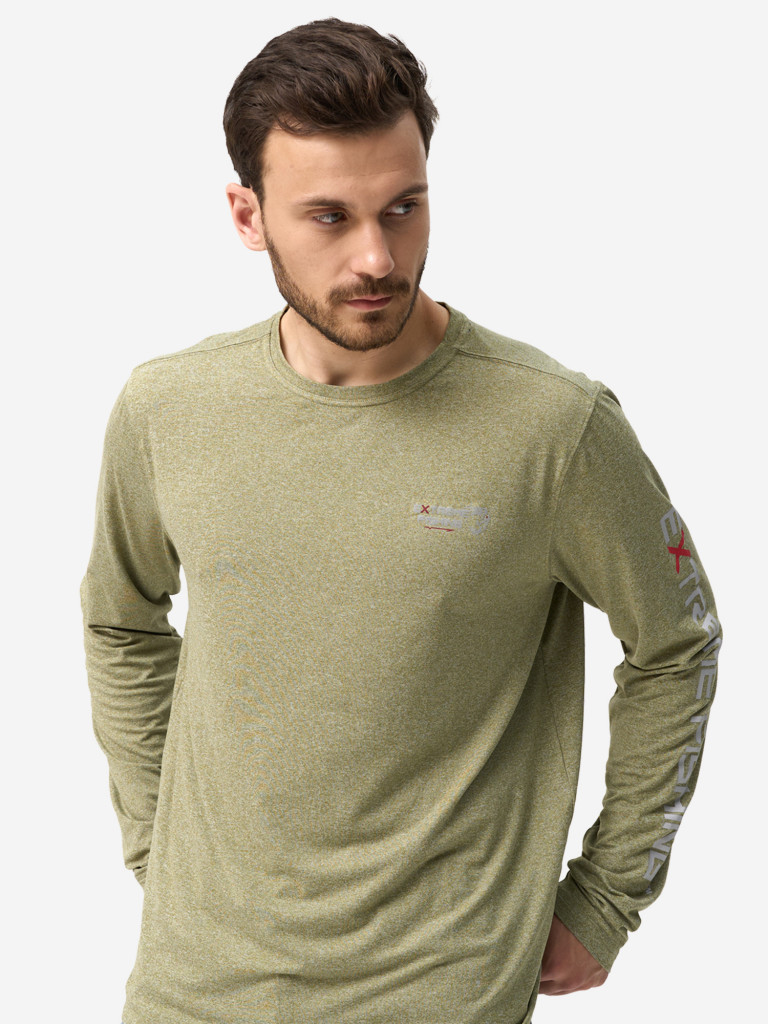 Лонгслив мужской Extreme Fishing PSS-G300 с защитой от солнца UPF50+ для рыбалки