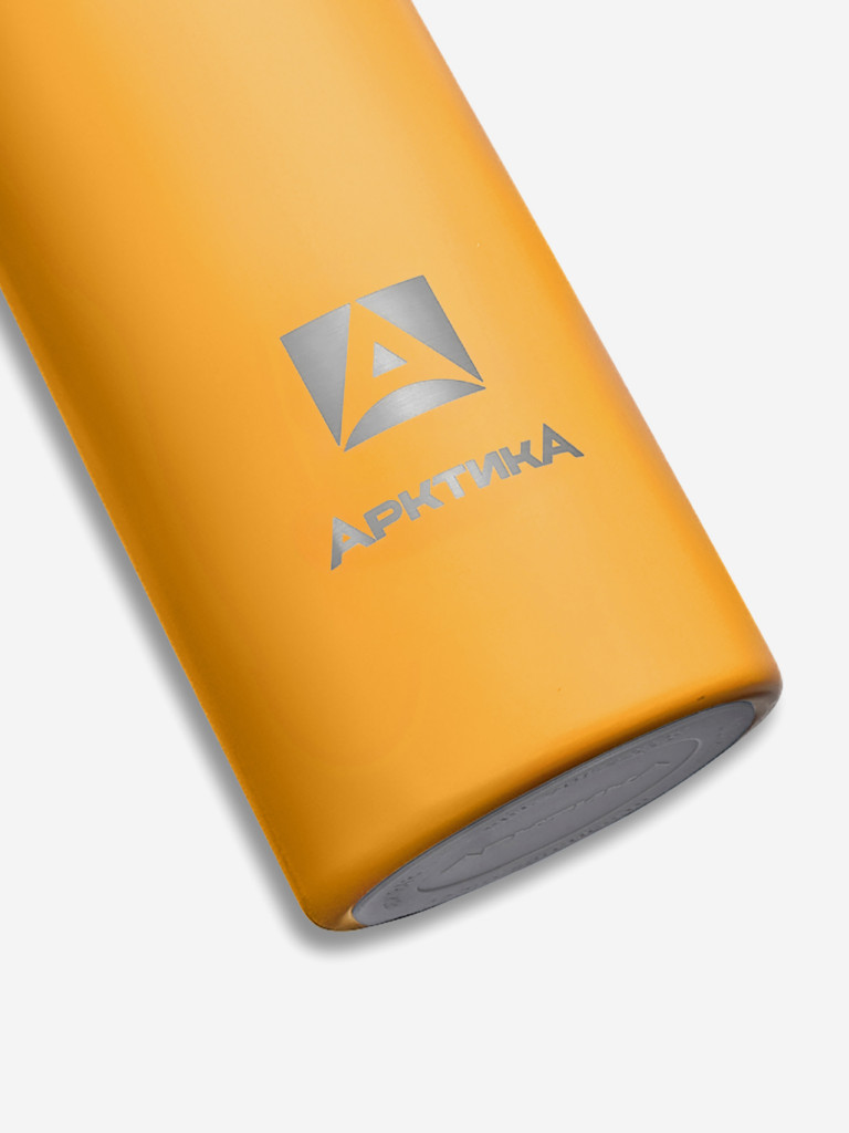 Термокружка Арктика 715 с ситечком 420 мл, оранжевая