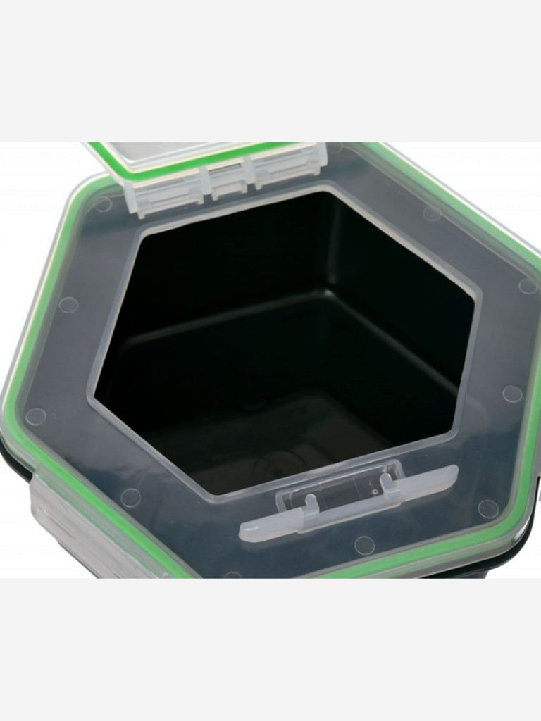 Контейнер для прикормки CARP PRO 1л с крышкой без отверствий