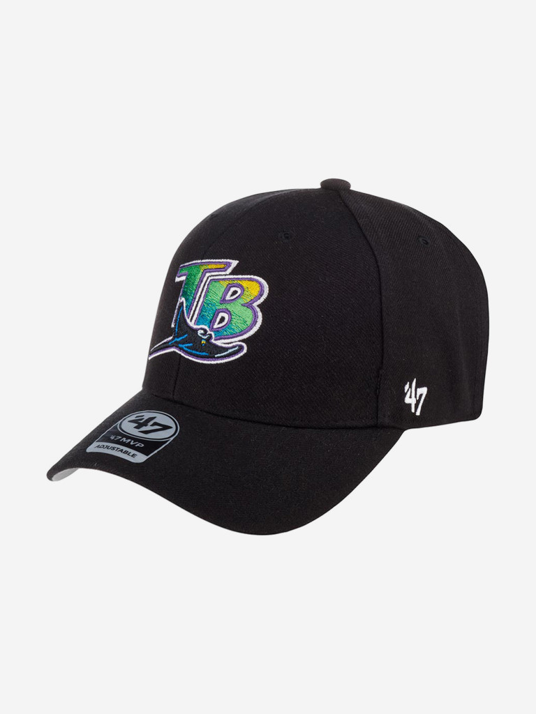 Бейсболка 47 BRAND BCPTN-MVP30WBV Tampa Bay Rays MLB (серый)