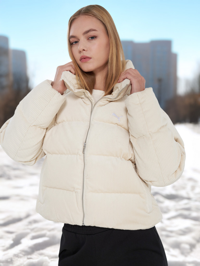 Пуховик женский PUMA Wardrobe Ess Corduroy