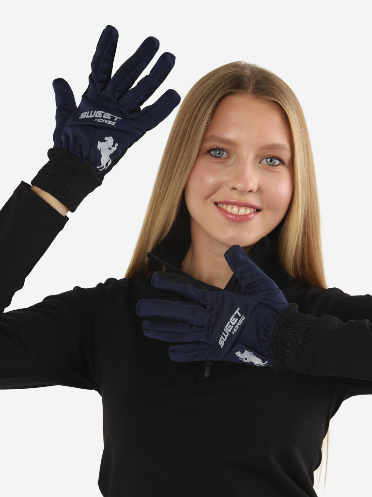 Перчатки женские Sweet Horse для верховой езды утепленные