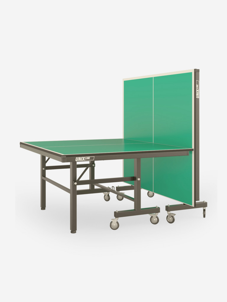 Профессиональный теннисный стол UNIX Line 25 мм MDF, зеленый