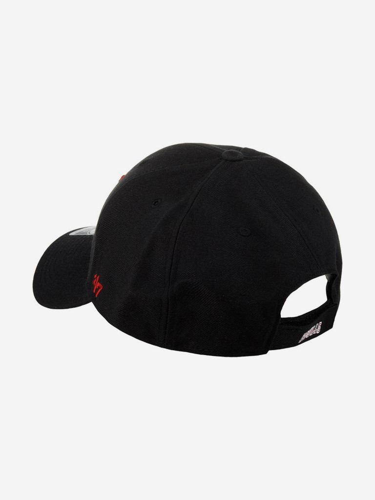 Бейсболка 47 BRAND K-MVP03WBV-BK Chicago Bulls NBA (черный)