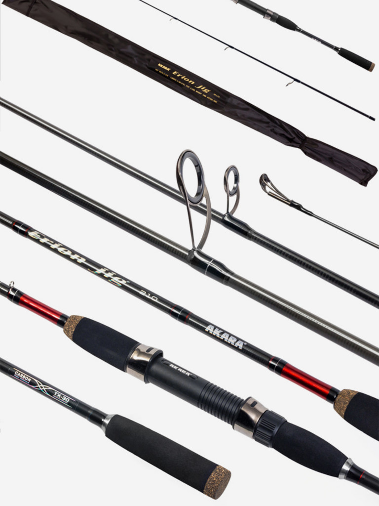Спиннинг штекерный карбон 2 колена Akara Erion Jig TX-30 (10-30)