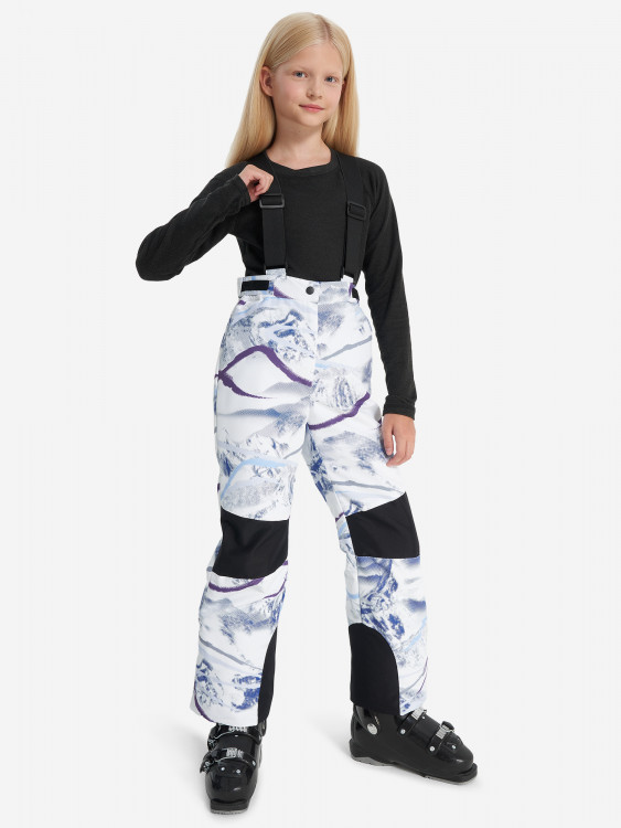 Брюки утепленные для девочек Glissade