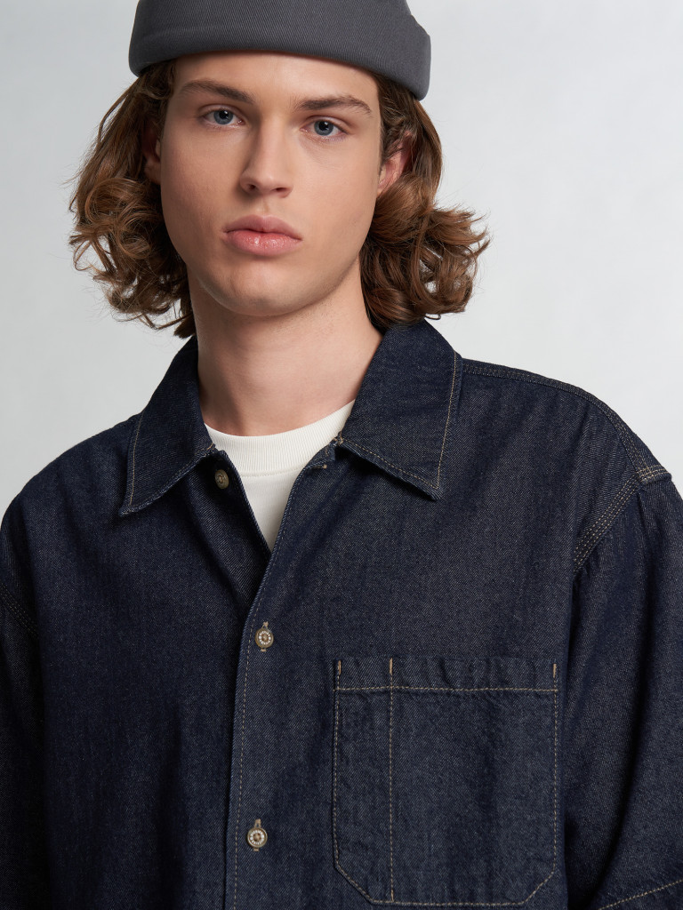 Рубашка с коротким рукавом мужская DICKIES Denim