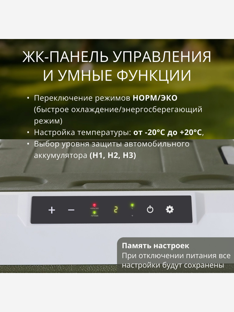 Компрессорный автохолодильник TESLER CCF-3501, 35л
