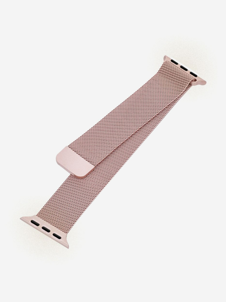 Ремешок для часов Apple Watch 41/40/38 mm Mutural Оригинал, ультралегкий металлический на магните — розовое золото