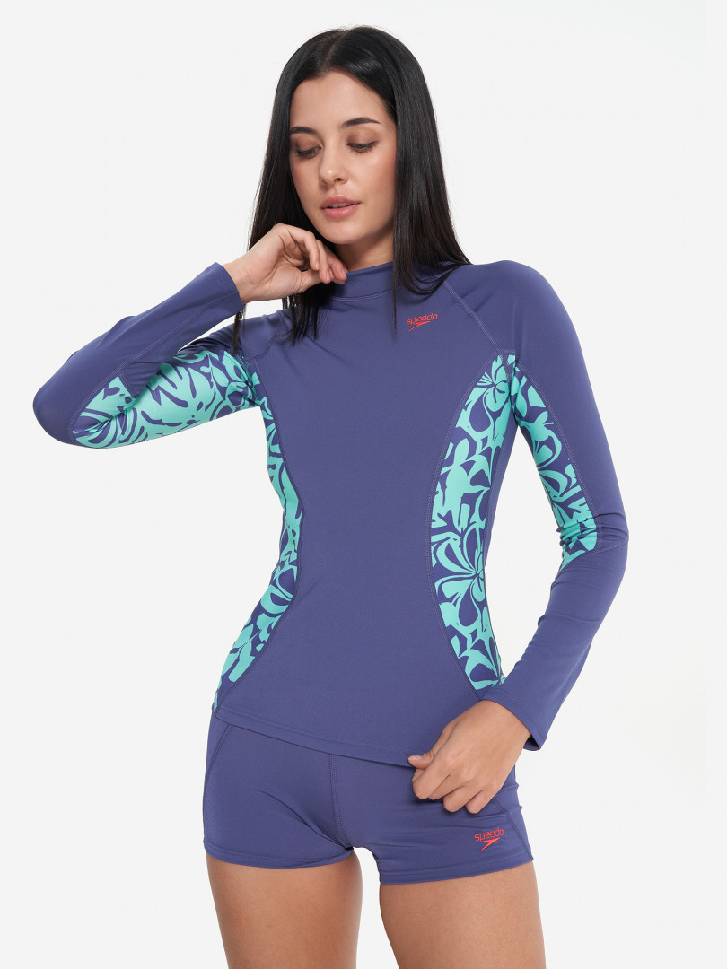 Рашгард женский Speedo Синий 3749₽