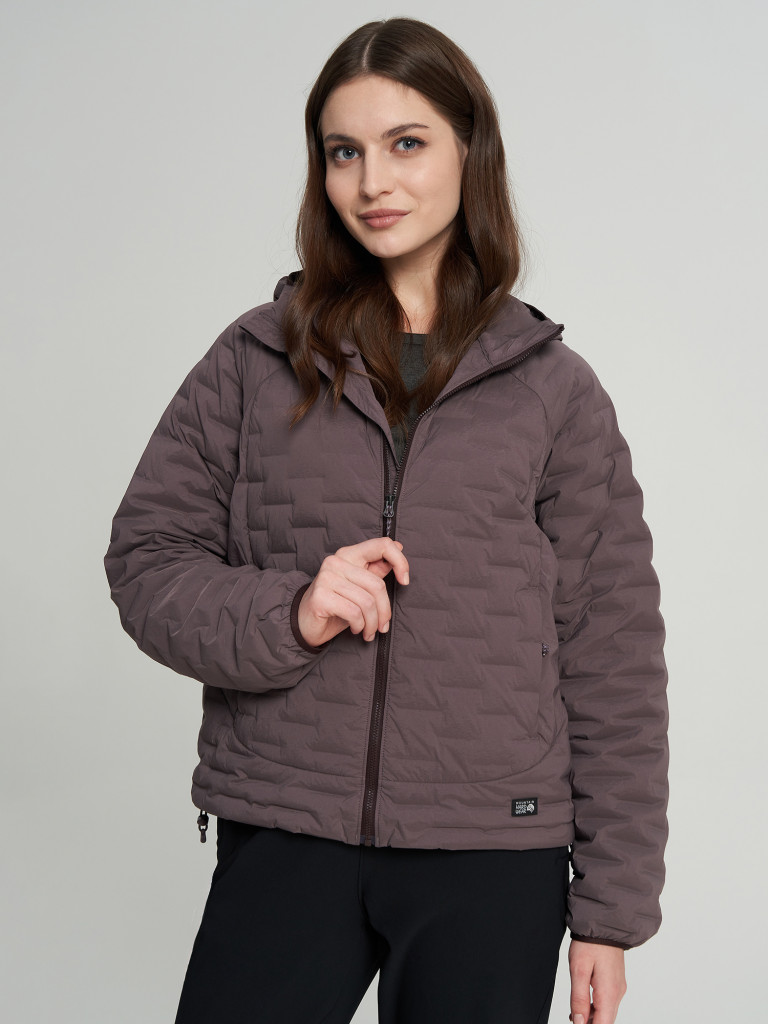 Ультралегкий пуховик женский Mountain Hardwear Stretchdown Light Hooded Jacket