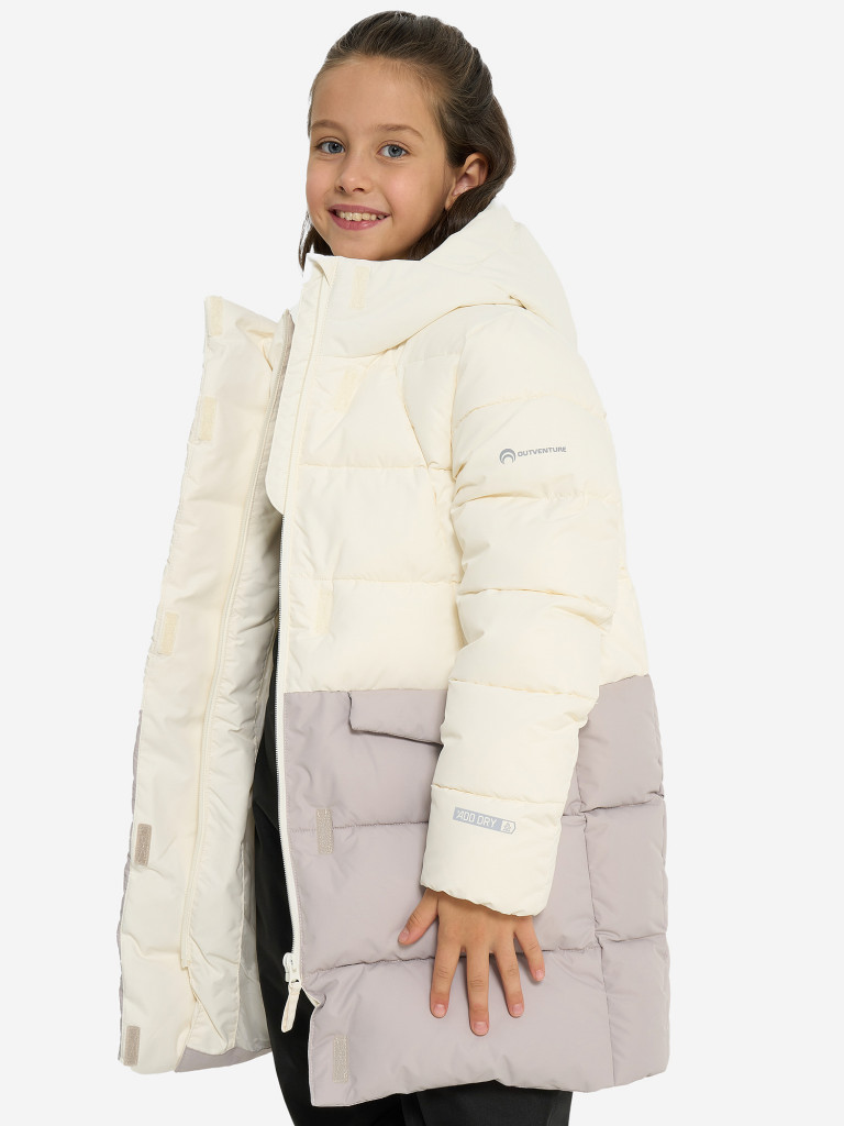 Пуховик для девочек Outventure