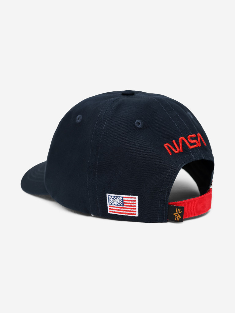 Бейсболка NASA Worm Logo Alpha Industries