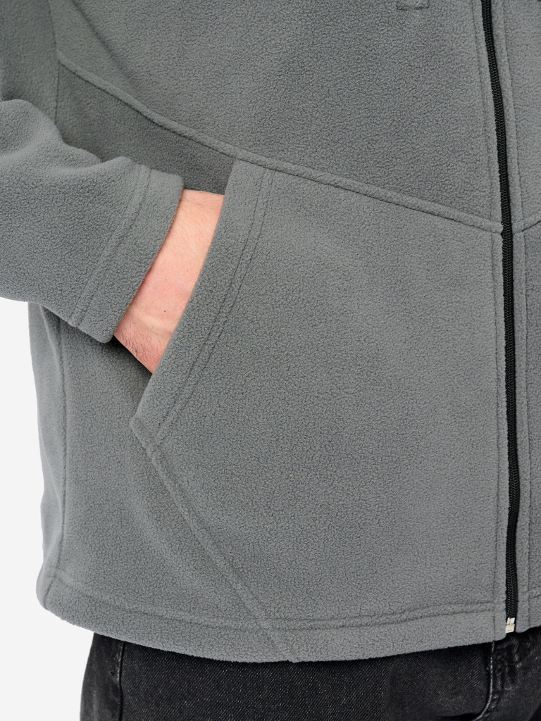 Толстовка на молнии флисовая кофта IRONCUST