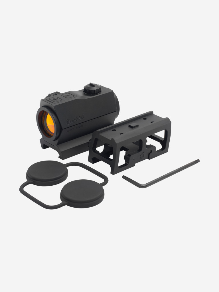 Коллиматорный прицел Artelv RDC 1x20 с подсветкой на планку Weaver, Picatinni для охоты, страйкбола, пневматики, пейнтбола