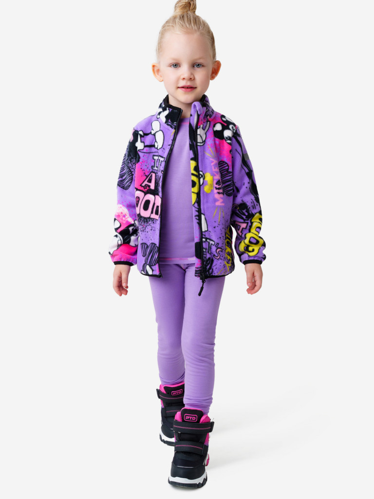 Толстовка флисовая для девочек PlayToday