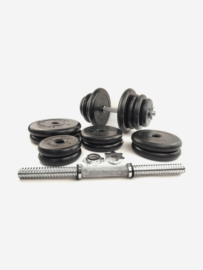 Гантели разборные BARBELL ATLET 1 по 24 кг (хромированный гриф)