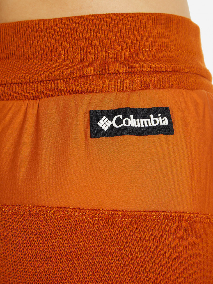 фото Брюки женские columbia lodge knit jogger, коричневый