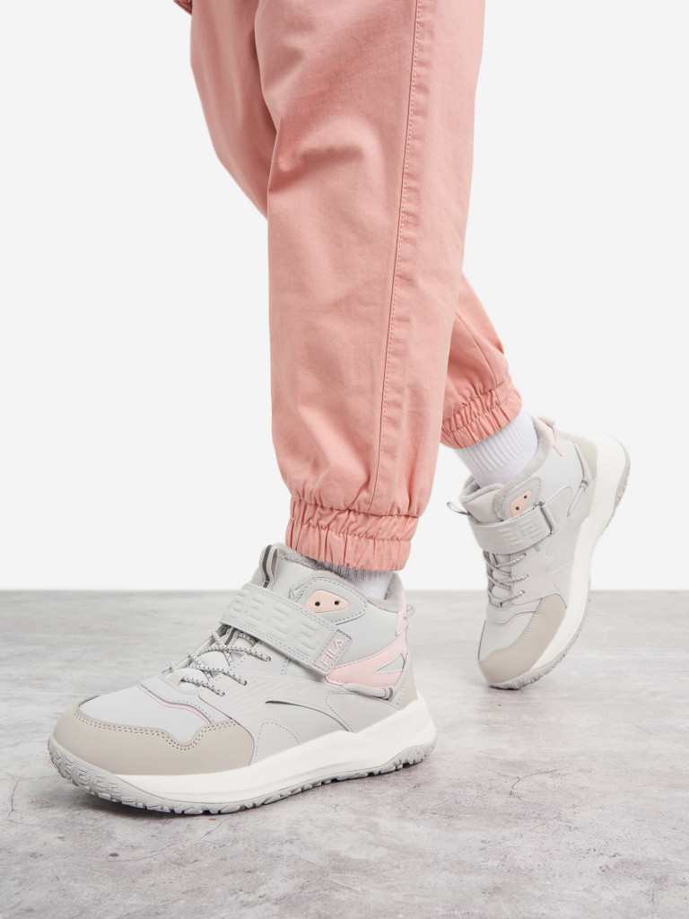 Кроссовки утепленные для девочек FILA Tornado Mid Jr