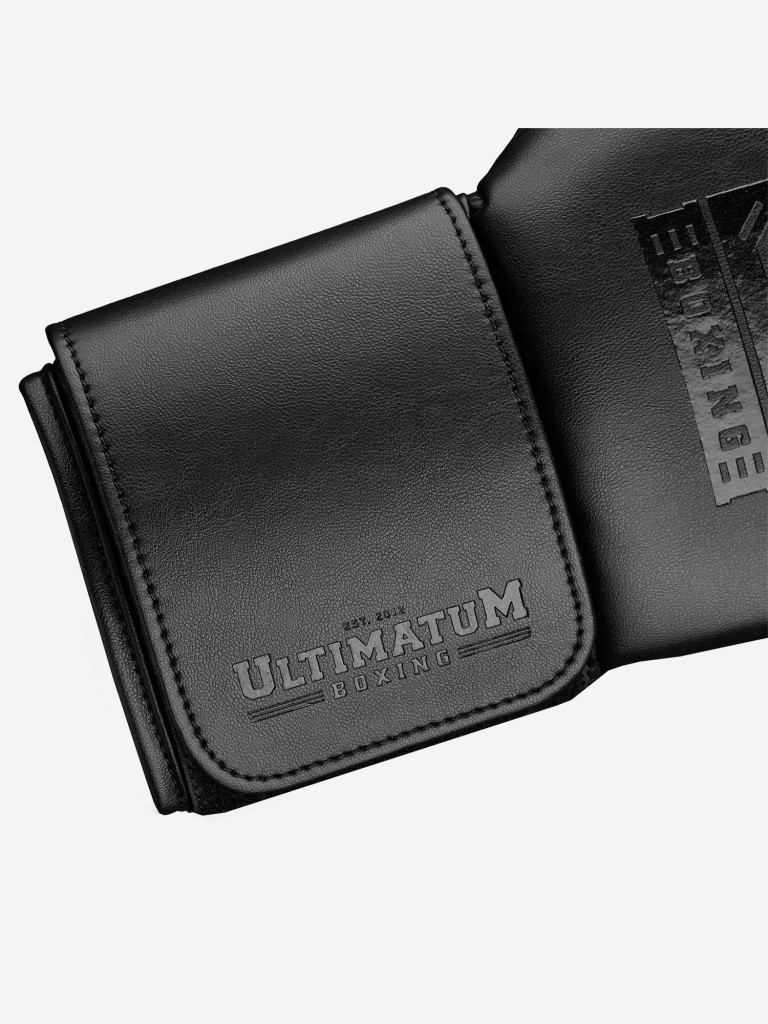 Тренировочные перчатки на липучке ULTIMATUM BOXING GEN7EVO-HTN PITCH BLACK