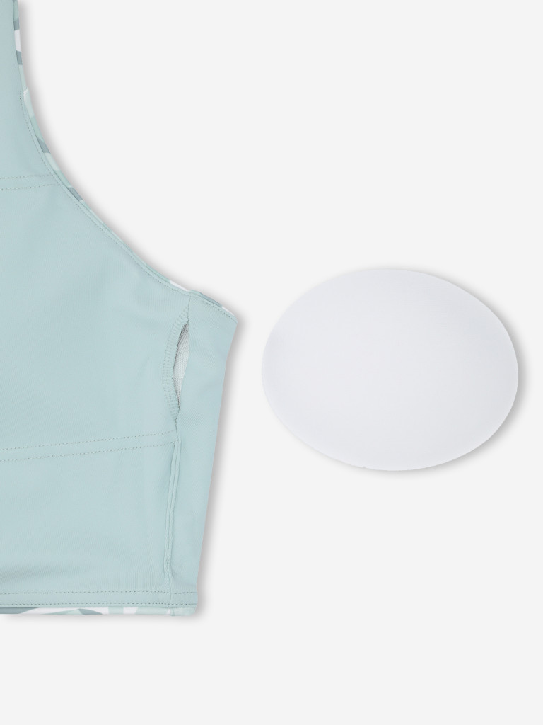 Топ бра спортивный Demix HighFlow Yoga Longline Gfx