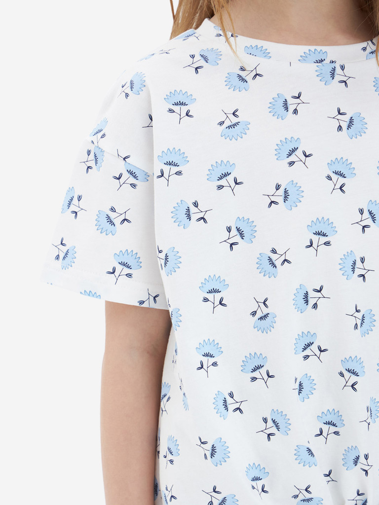 Футболка для девочек с узлом TOTTI KIDS