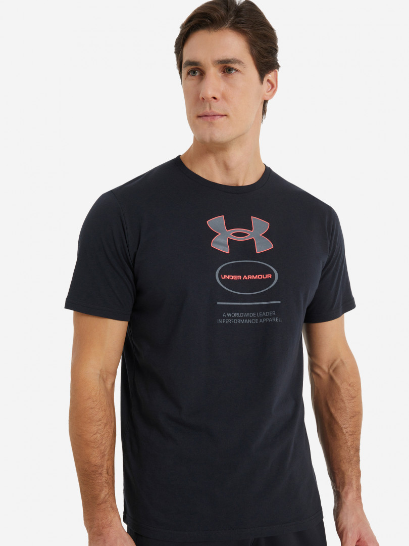 Футболка мужская Under Armour 30238330299 Черный, размер 48, 50,46, 48, фото 2