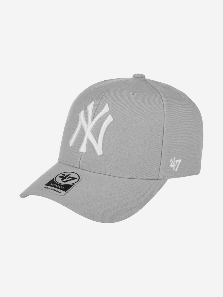 Бейсболка 47 BRAND B-MVPSP17WBP New York Yankees MLB (серый)