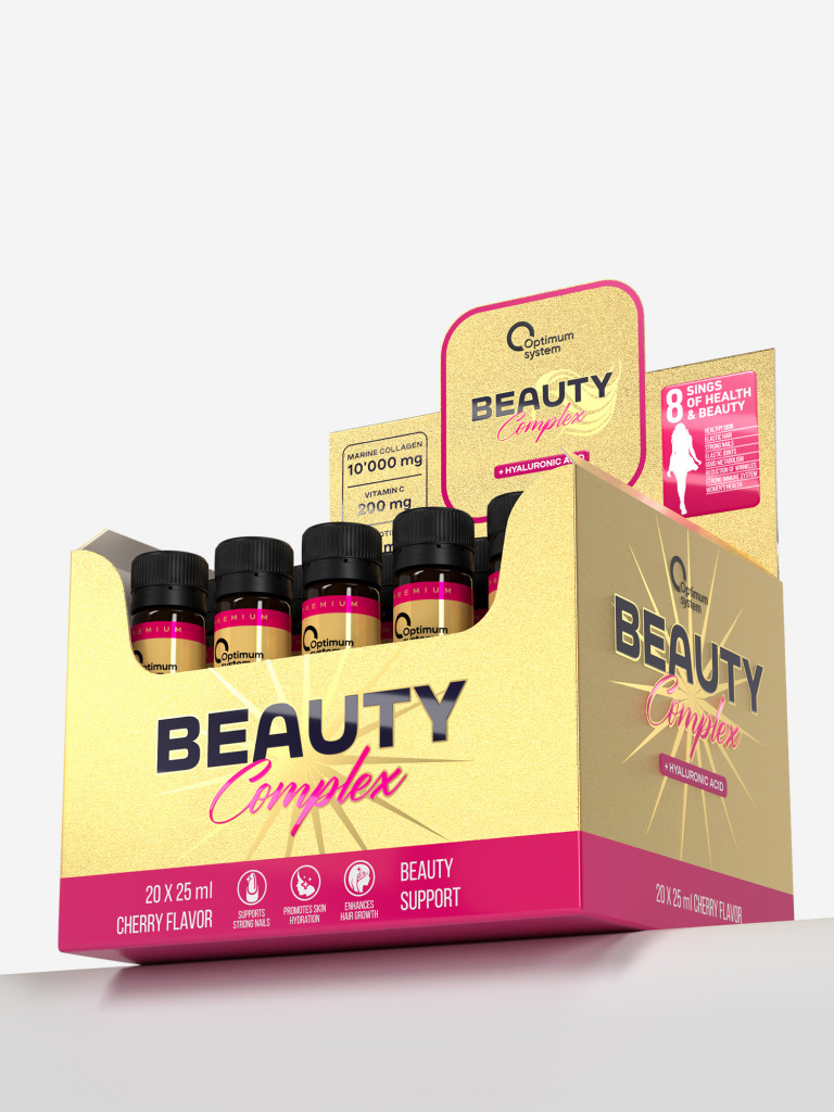 Женский спортивный витаминно-минеральный комплекс Optimum system Beauty, 20 шт